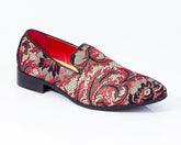 Premium Multicolor Textured Loafers for men designer slip on casual / dress shoes – Luxury Leather - Amedeo Exclusive